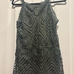 Adiva Intricate Lace Tank Top